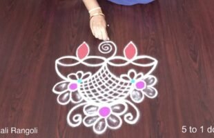 Rangoli Designs for Diwali Peacock