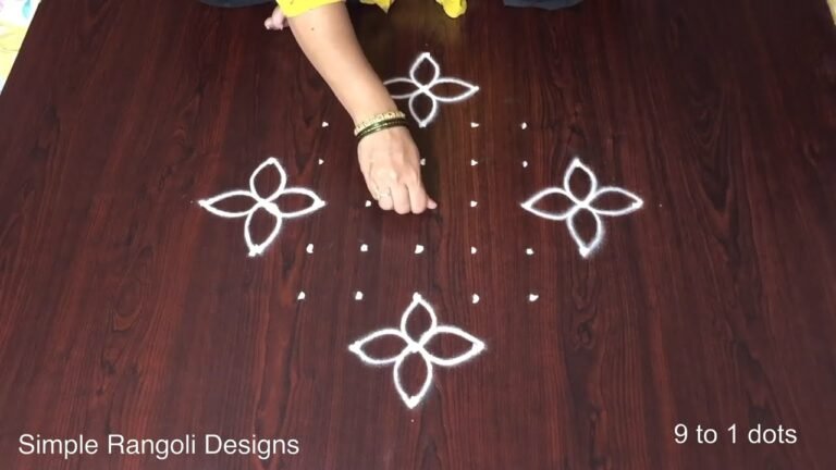 long rangoli