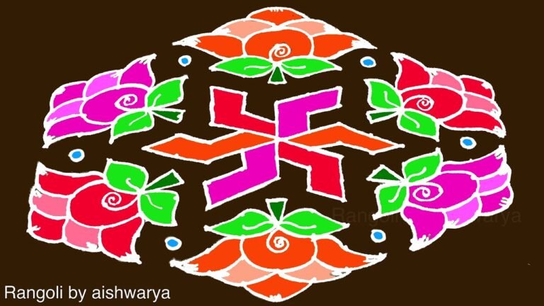 Pongal kolam
