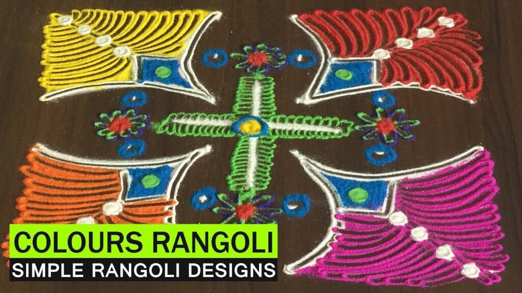 6-to-6 dot rangoli
