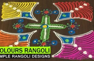 Rangoli Designs With 6 to 6 Dots