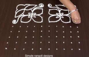 Rangoli Designs With Dots 10 by 10