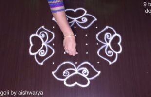 Rangoli Dizains Simple Easy 9into3