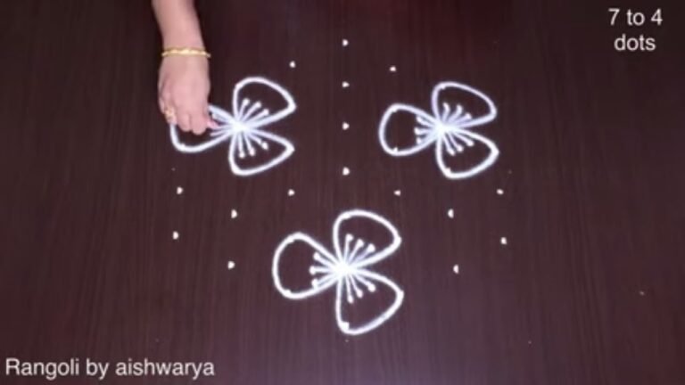 Rangoli Easy Different Type