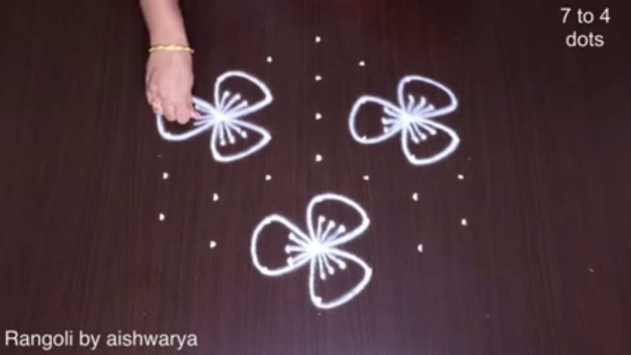 Rangoli Easy Different Type