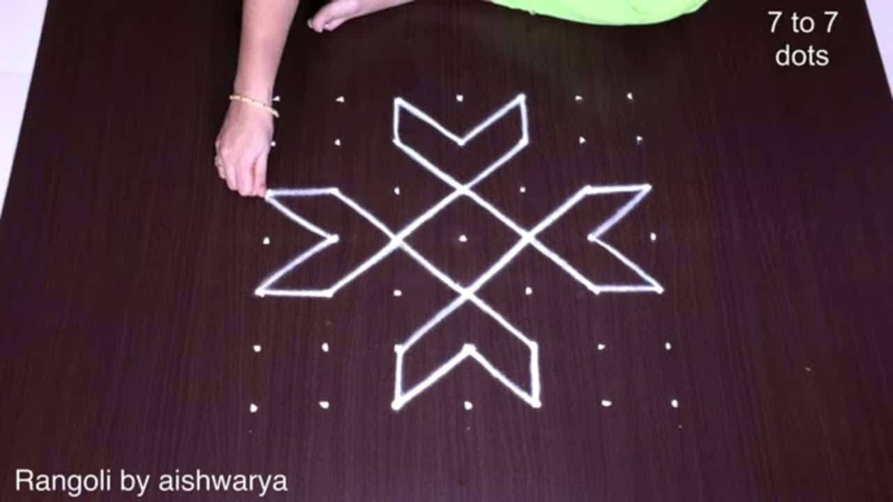 Rangoli for Diwali New Design