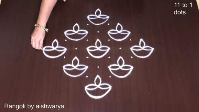 Diwali kolam