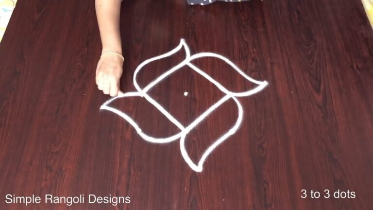 Rangoli Muggulu Easy