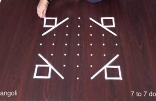 Rangoli Tutorial Step by Step