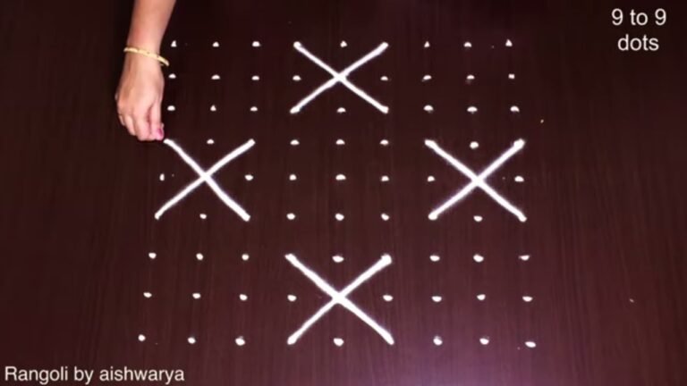 9 dots muggulu