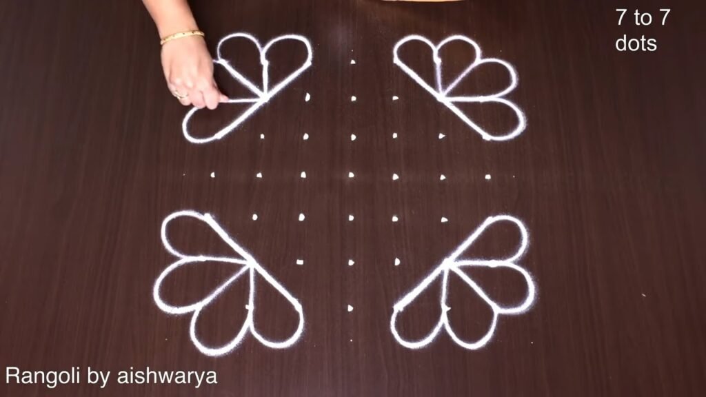 7×7 dots traditional muggulu