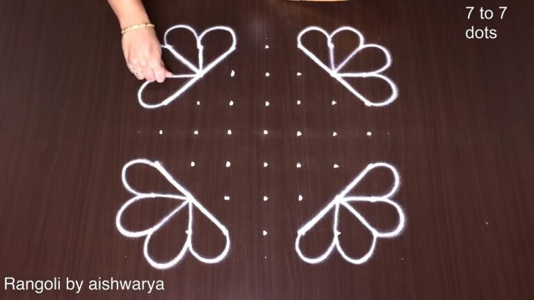 7×7 dots traditional muggulu