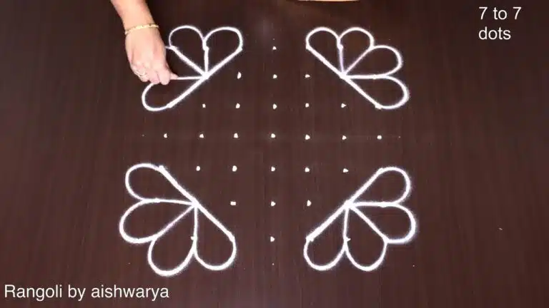 7×7 dots traditional muggulu