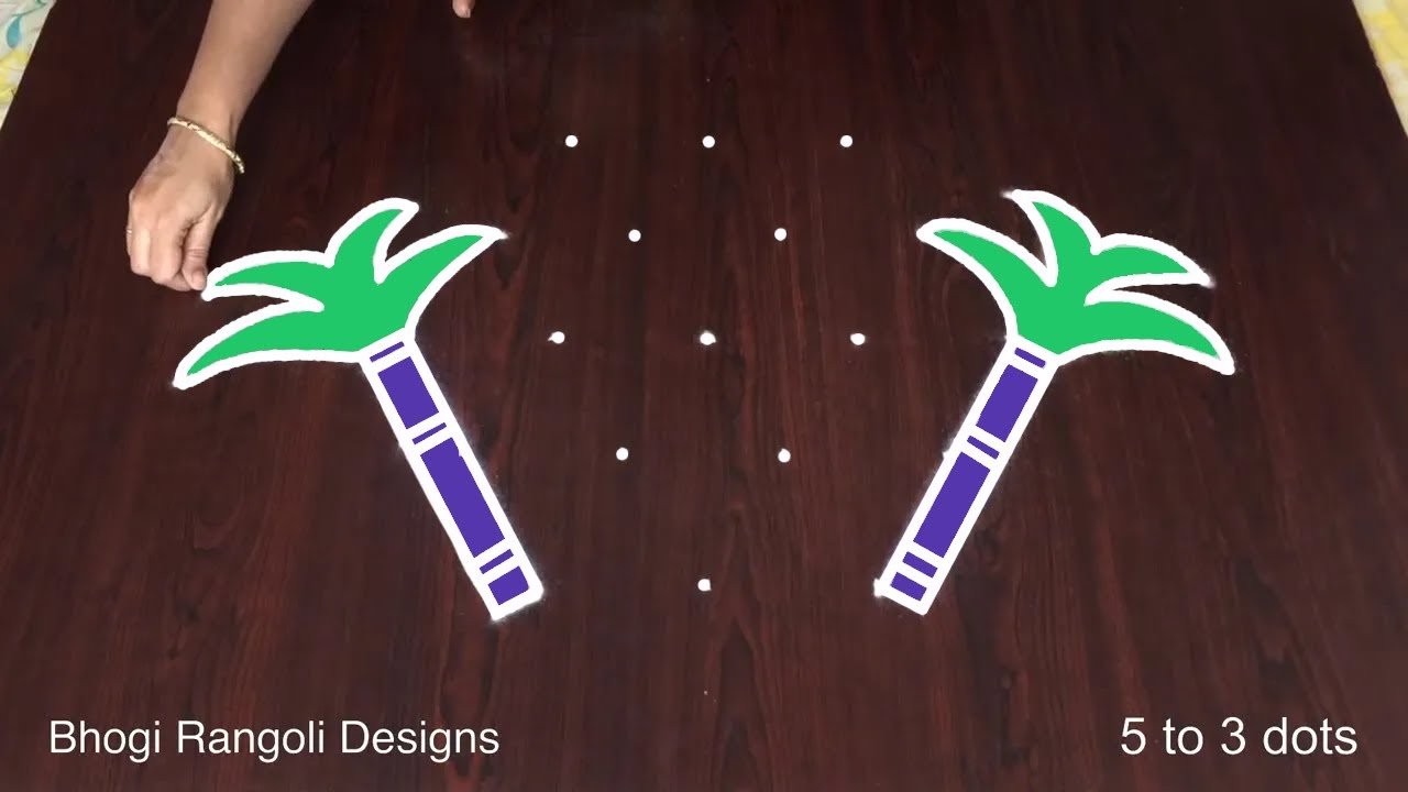 Sankranthi Bhogi Muggulu