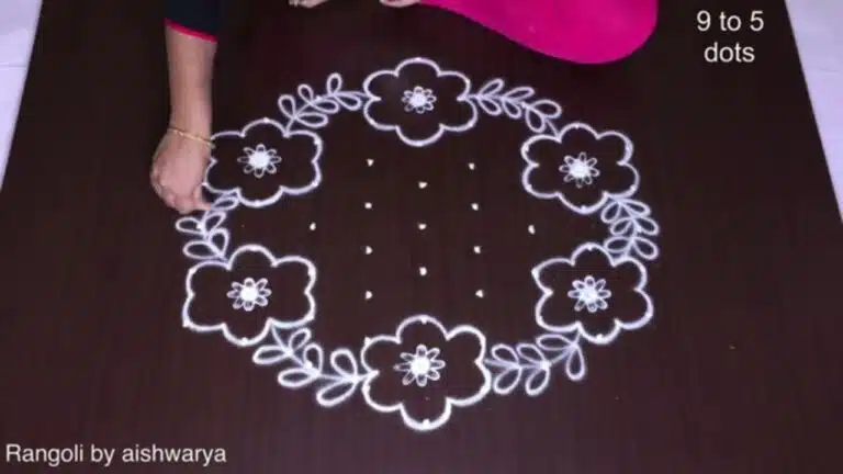 Sankranthi Muggulu Designs Peddavi