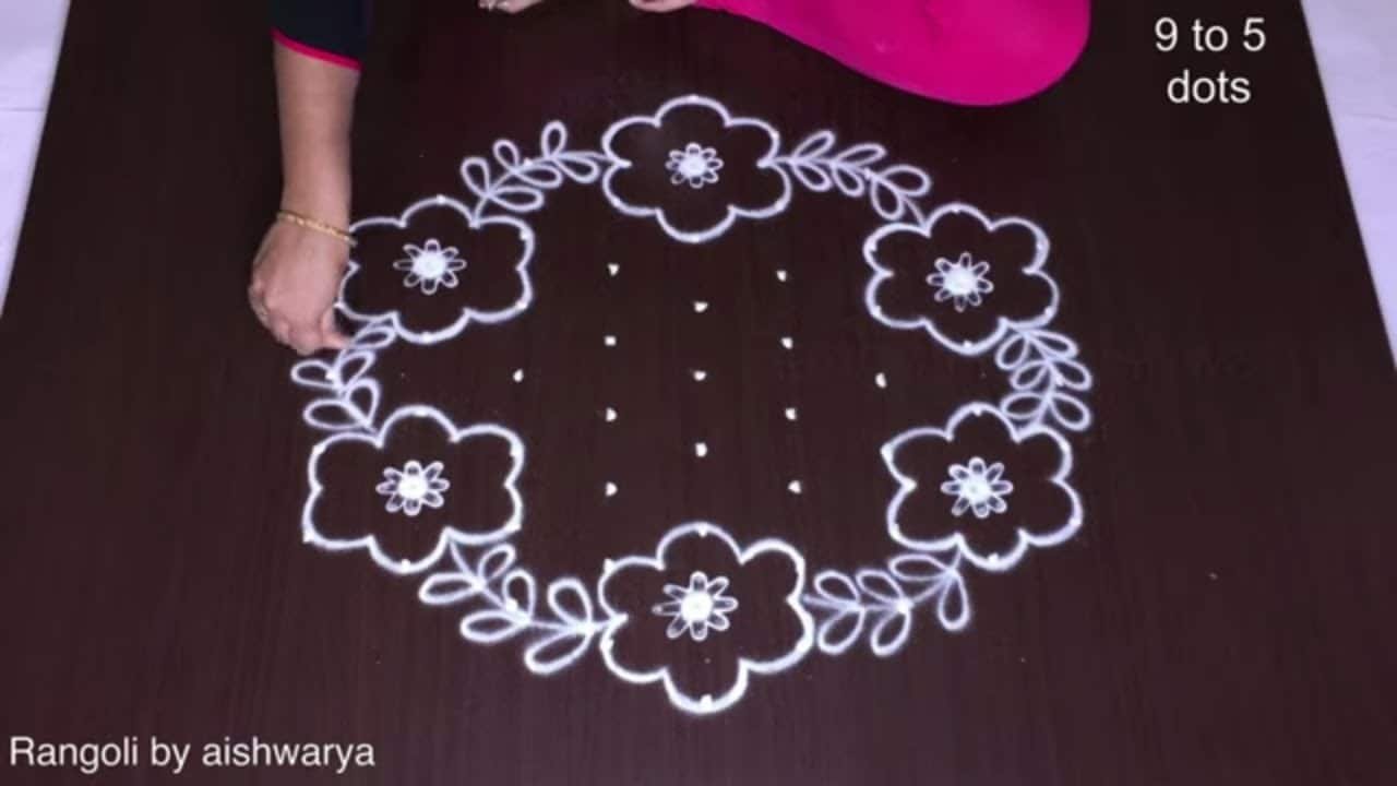 Sankranthi Muggulu Designs Peddavi