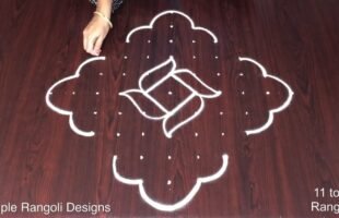 Sankranthi Muggulu With Dots