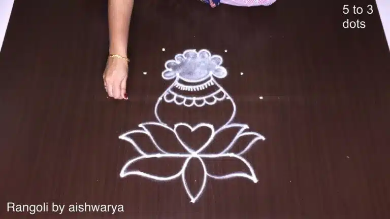 Pongal & Sankranthi pot kolam