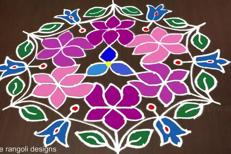 Sankranti Colours Muggu