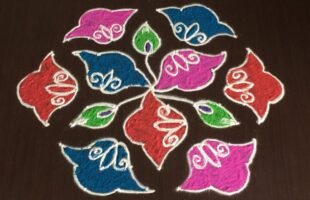 Sankranti Muggulu With 11 6 Dots