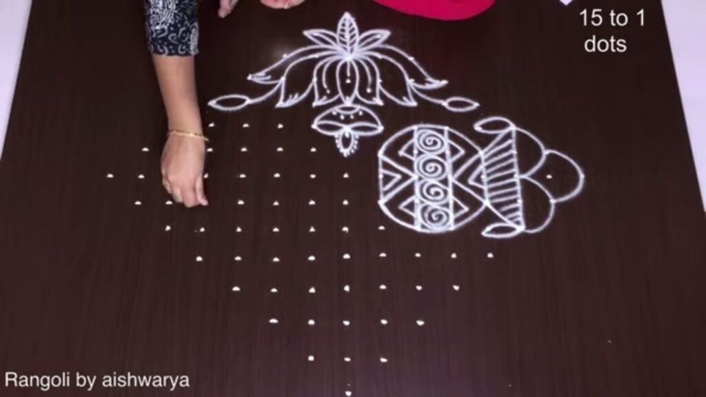 Sankranti Pongal Bhogi rangoli