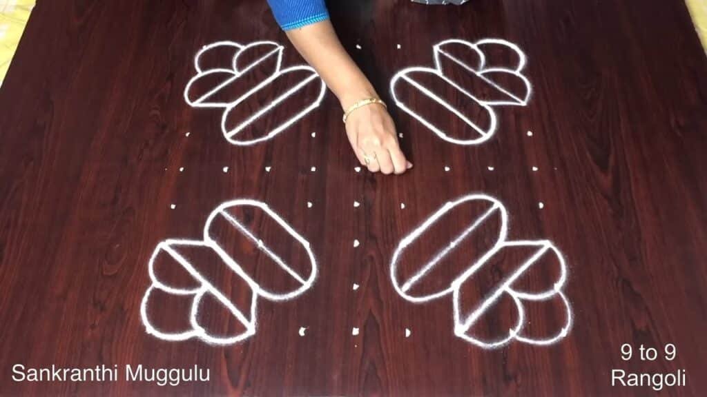Sankranti Bhogi rangoli
