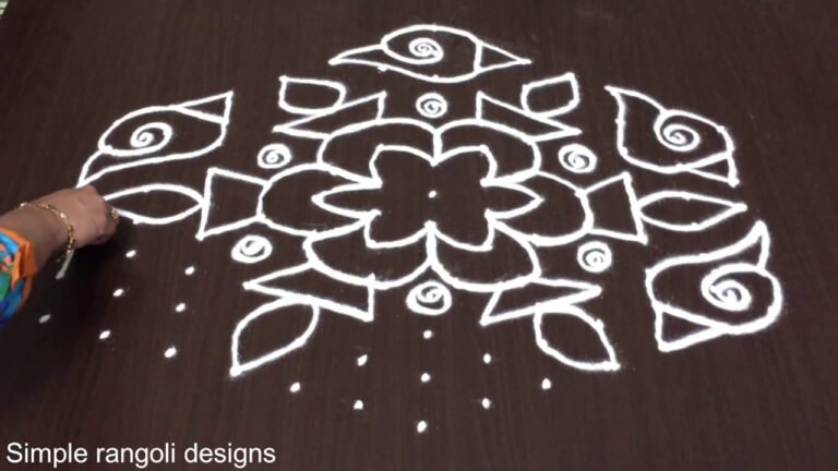 conch kolam