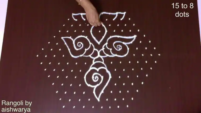 Shivarathri kolam