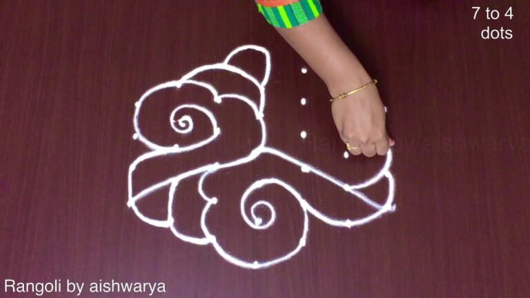 Shivaratri rangoli