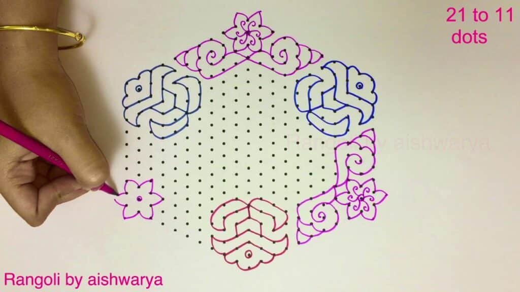 Shivaratri rangoli