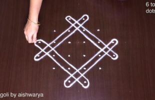 Sikku Kolam Melikala Muggulu 6 Into 2