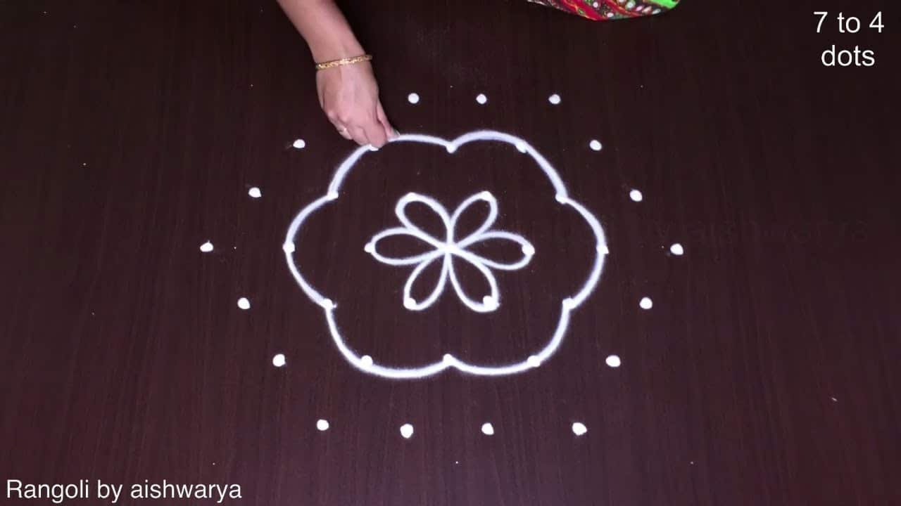 Simple and Easy Kolam