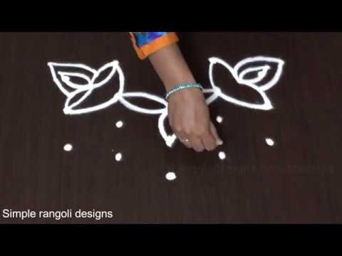 Simple Apartment Deepala Muggulu