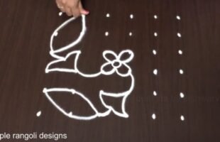 Simple Beginners Rangavalli Kolams Designs Muggulu