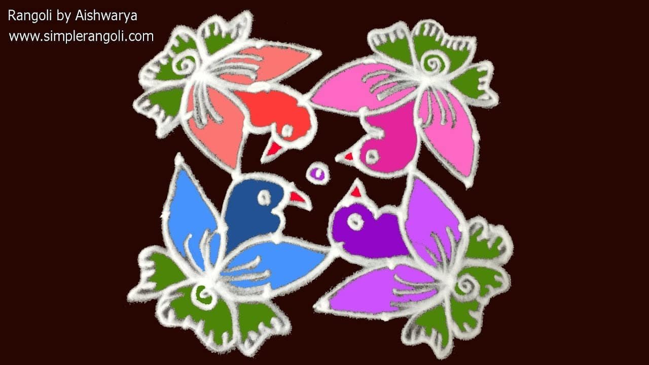 Simple Birds Muggulu