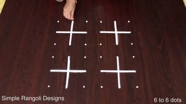 Pongal border kolam