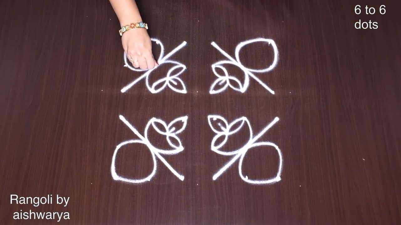 Simple Diwali Designs Beautiful New Muggulu