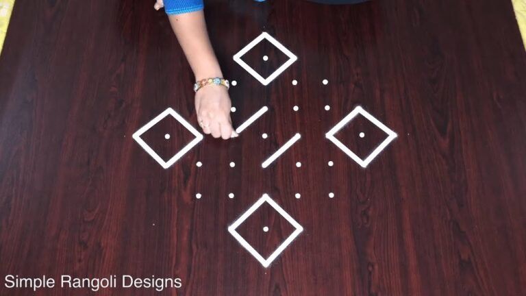 dotted rangoli