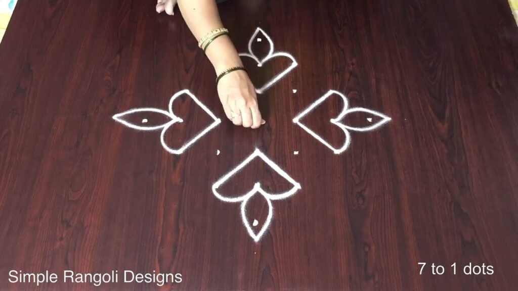 flower rangoli