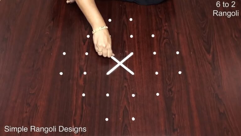 Simple Home Creative Aishwarya 6×2 Muggulu