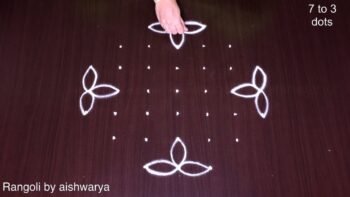 Simple Kolam Designs Before Home