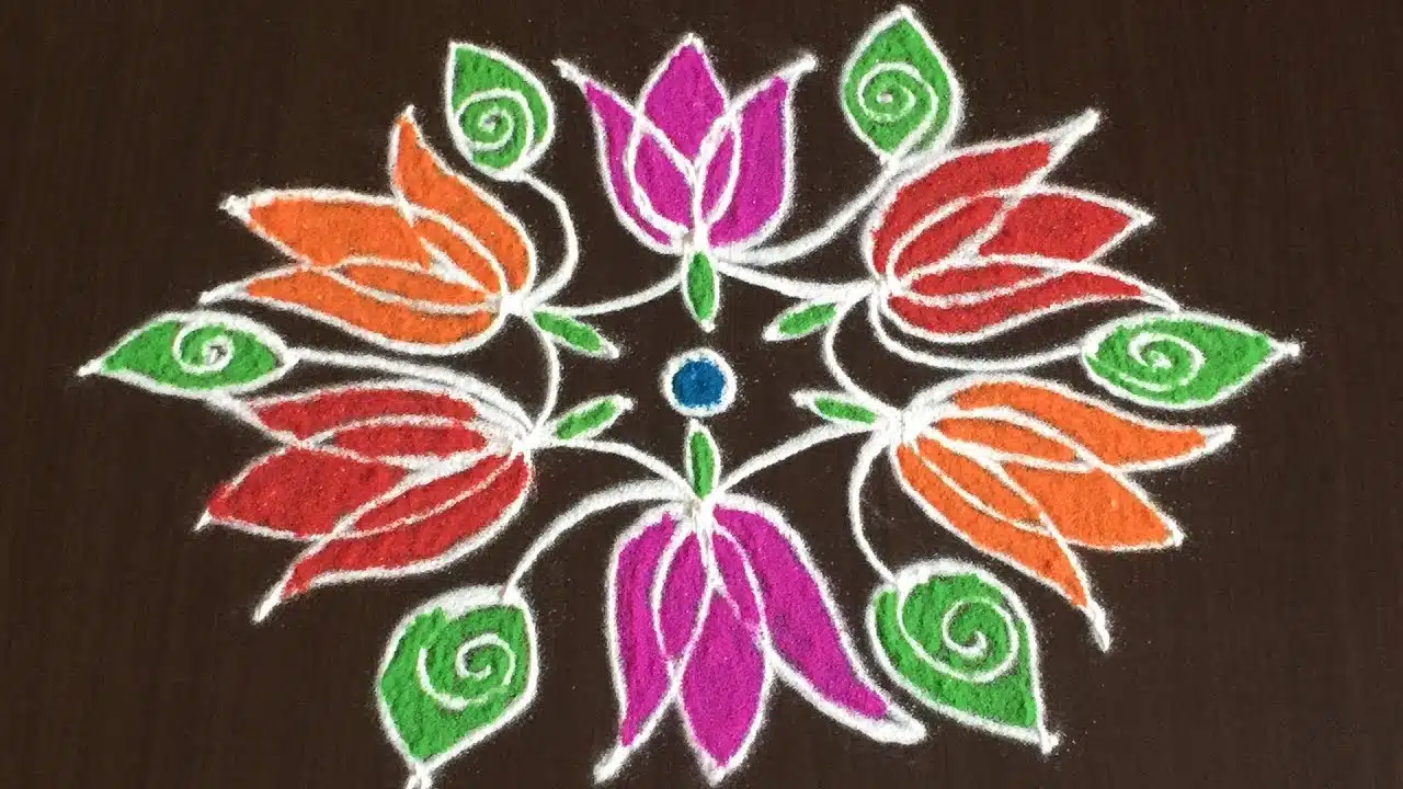 5-to-3 dot kolam
