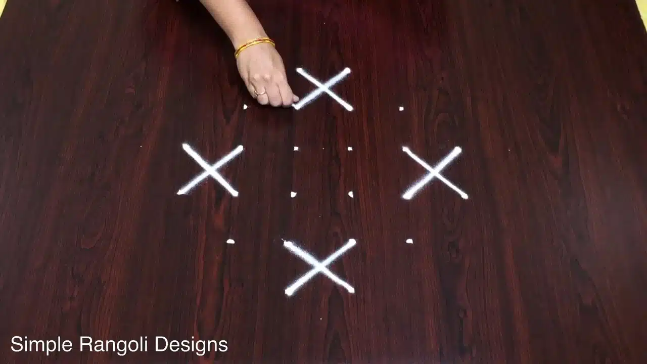 Simple Muggu Trendy Traditional Kutty Kolam
