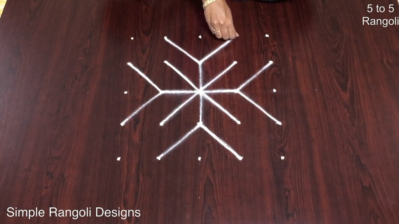 Simple Muggulu Borders