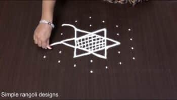 Simple Muggulu Designs for Beginners