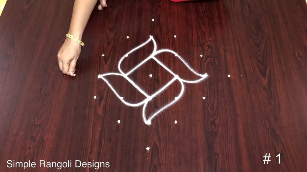 Navratri rangoli