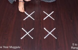 Simple New Year Muggulu