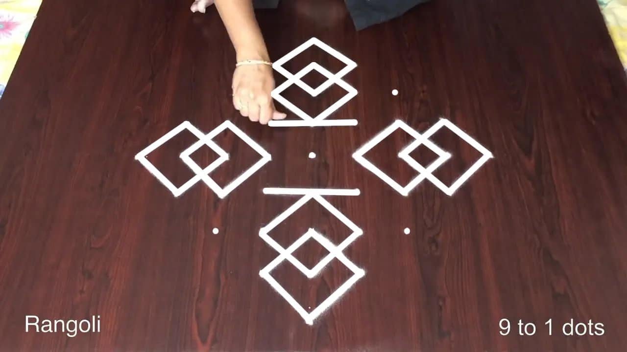 Simple Rangoli Border Designs