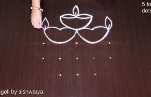 Simple Rangoli Designs for Diwali