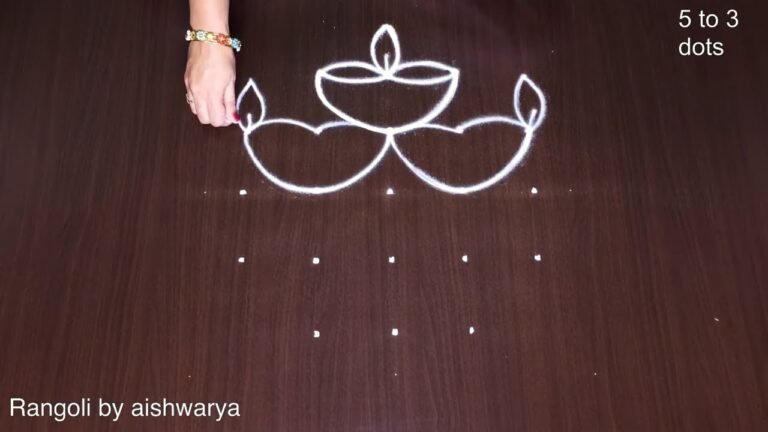 rangoli for Diwali